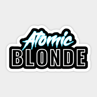 Atomic Blonde Sticker